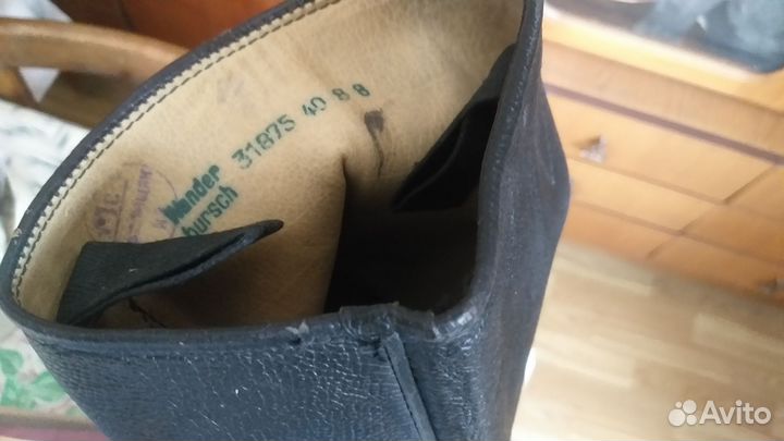 Сапоги яловые винтажные