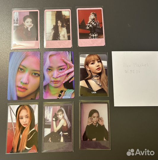 Карточки k pop