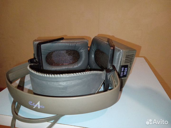 Наушники и усилитель Stax SR-303 и SRM-323II