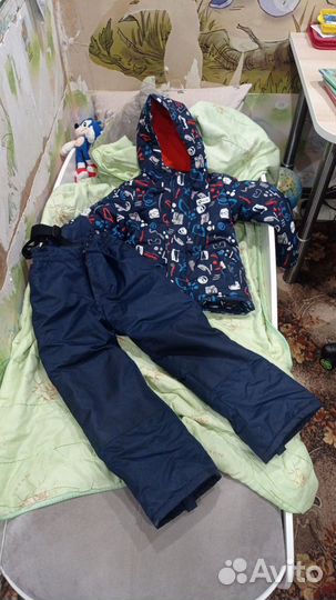 Зимний комплект для мальчика, размер 134
