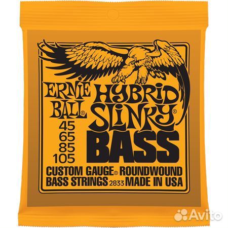 Струны для бас гитары Ernie Ball 4стр.40-95 (2833)
