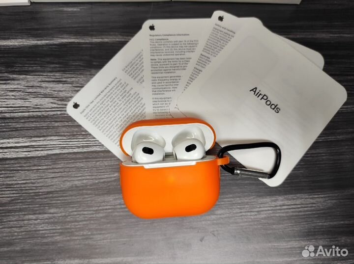 Airpods 3 (premium) + чехол и гарантия