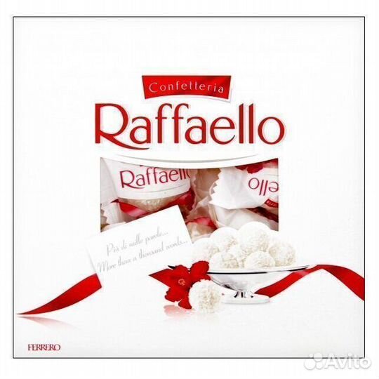 Опт - Конфеты Raffaello T24 Плоская 240г