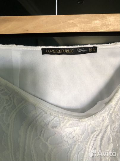 Love republic юбка белая