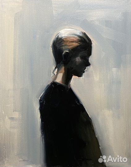 Картина маслом девушка