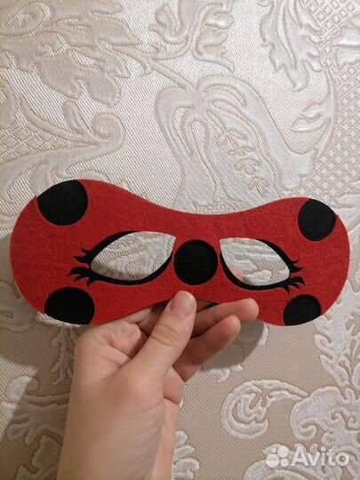 Маска и парик леди баг