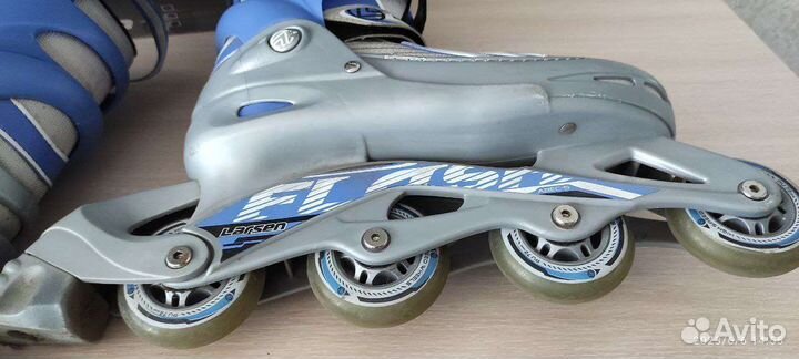Регулируемые роликовые коньки р38-41