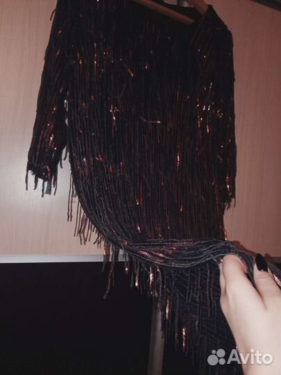 Праздничное платье из пайеток