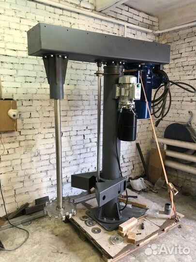 Диссольвер подъемный дспг-500