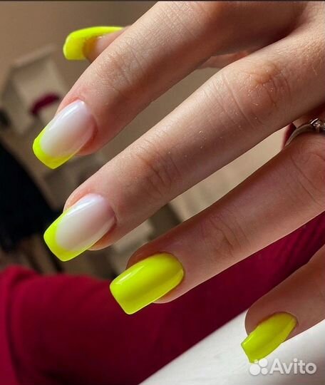 Маникюр с покрытием, Наращивание ногтей