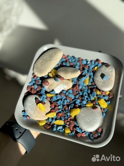 Натуральные камни для рукоделия и аквариума