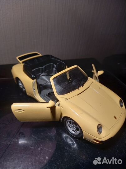 Моделька porsche 911 carrera 93г