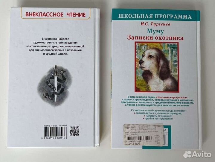 Рыбаков Кортик Тургенев Муму Записки охотника