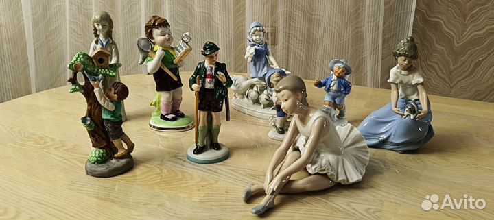 Статуэтки фарфор винтаж
