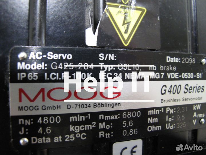 Серводвигатель Moog G425-204