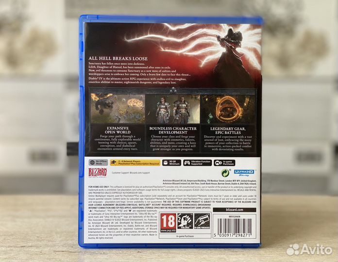 Diablo 4 (Русская версия) для Sony Playstation 5