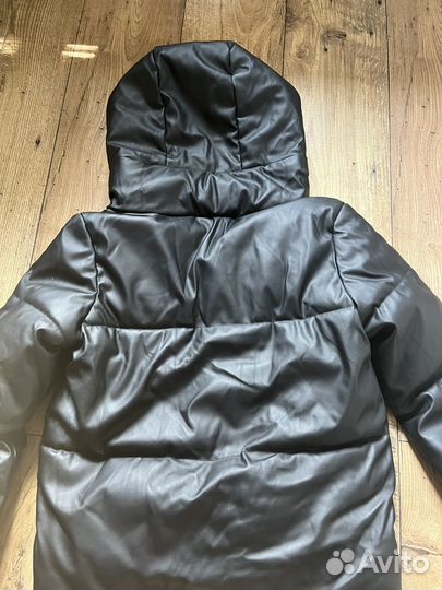 Куртка кожаная женская демисезонная