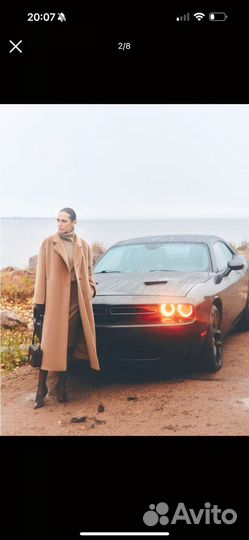 Пальто из альпаки зимнее pompa