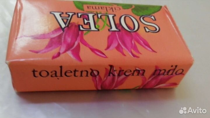 Мыло туалетной solea 100г. Винтажное мыло