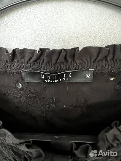 Блузка шитье mohito на 40-42