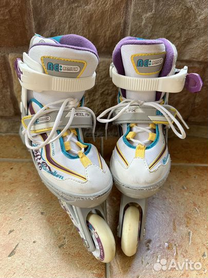 Роликовые коньки Re:Action раздвижные р31-36