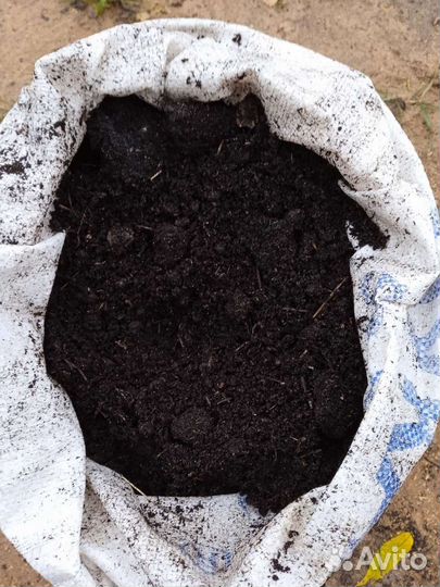 Навоз коровий перегной в мешках