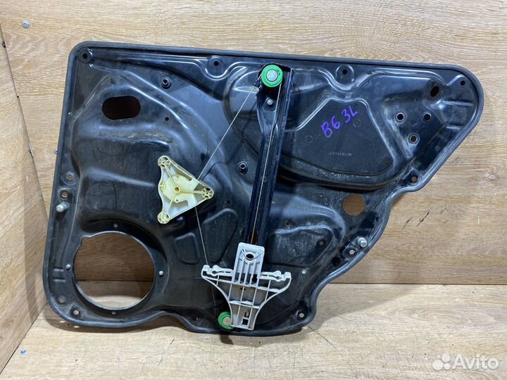 Стеклоподъемник задний левый VW Passat B6 C37