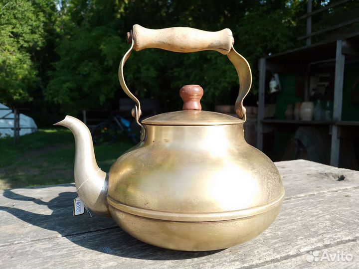 Чайник 3л латунь