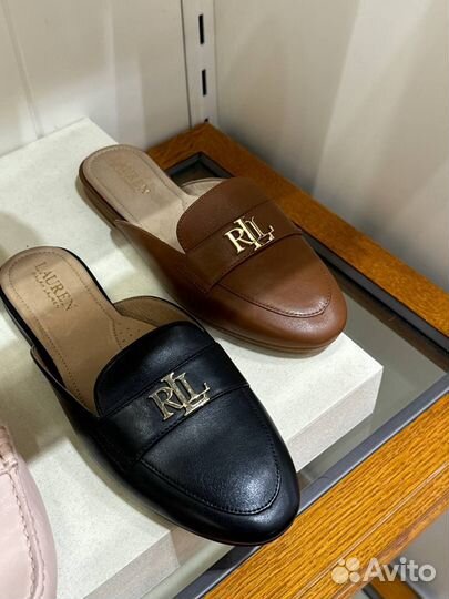 Мюли Ralph Lauren, р.8.5 (25см) кожа,оригинал