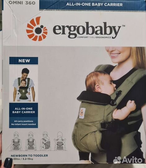 Эргорюкзак ergobaby omni 360