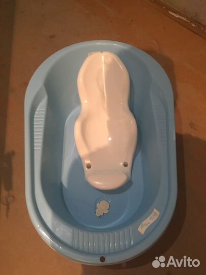 Ванночка для купания с горкой