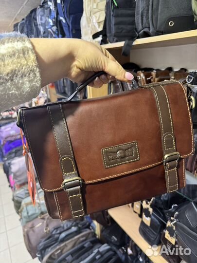 Мужская сумка кожа