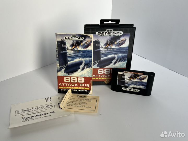 688 Attack Sub для Sega Genesis