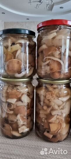 Грибы маринованные