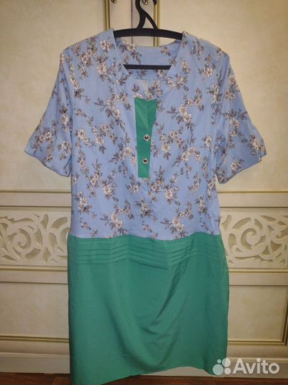 Платья мятного цвета 52-54 размер