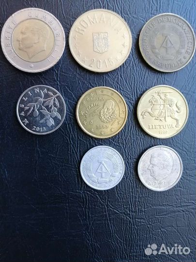 Монеты из разных стран