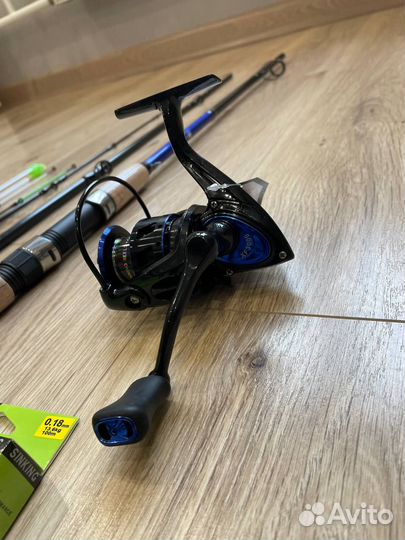 Фидерное удилище shimano, комплект