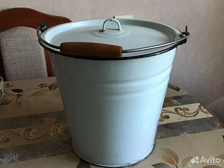 Эмалированное ведро 10литров