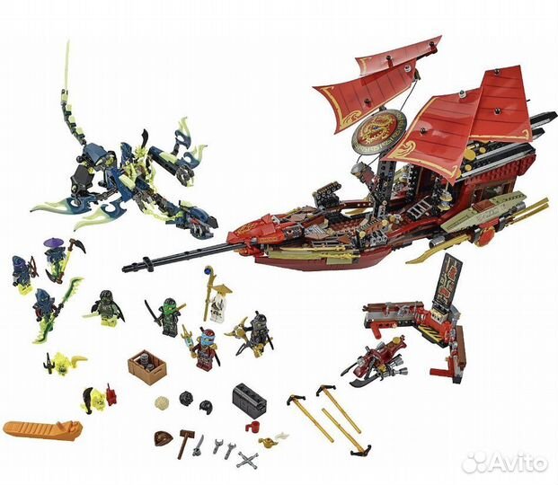 Lego Ninjago Лего Ниндзяго Корабль Дарсудьбы 70738