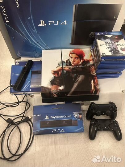 Sony playstation 4 500gb джойстики камера