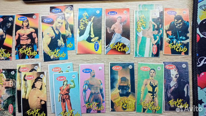 Вкладыши 2000 Start Fight Club / PaxToy