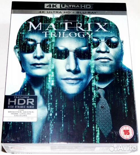 Матрица. Трилогия (3 UltraHD + 6 Blu-ray)