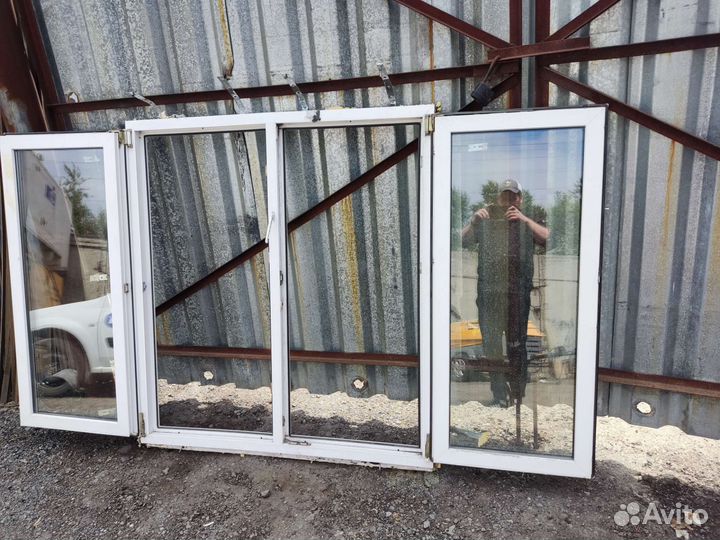 Окно пластиковое пвх бу