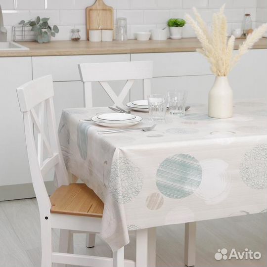 Клеёнка столовая на тканевой основе Доляна «Торри»