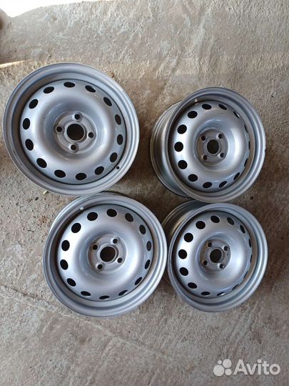Штампованные диски r15 4x100 бу
