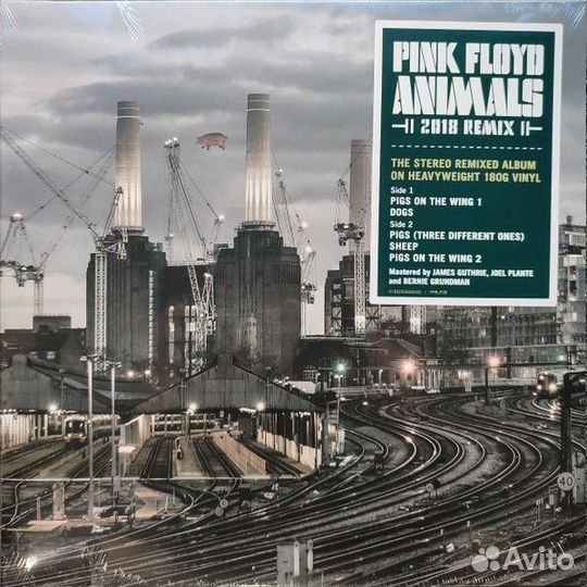 Виниловая пластинка pink floyd - animals 2018 remi