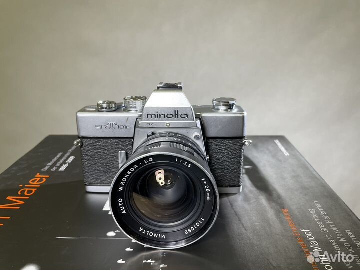 Пленочный фотоаппарат minolta SRT101b