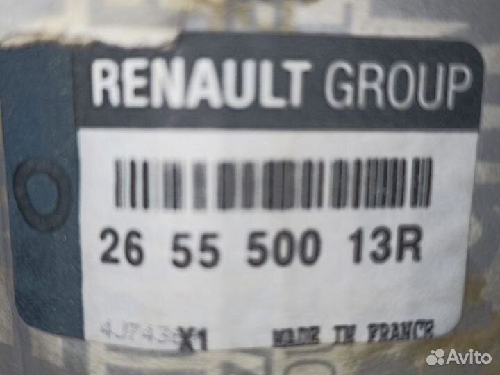 Фонарь левый 265550013R Renault Scenic 3 рестайл