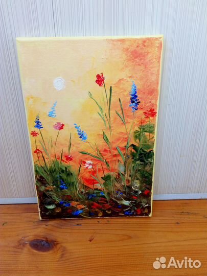 Авторская картина маслом 