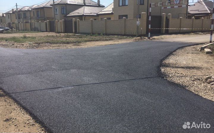 Асфальтные работы. Укладка асфальта и бордюров